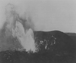 Photograph of lava and volcanic debris from 1959 eruption of 
Kilauea Volcano